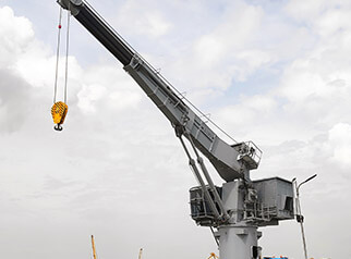 HYDRAULIC DECK CRANES